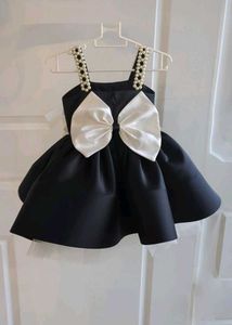 Chic Black Party Dress for Girls
