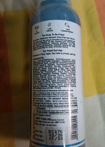 Soulflower Rosemary Smooth Frizz-Free Hair Serum