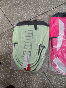 Puma Backpack set - Neon Green, pink and orange