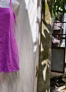I. Purple Mini Dress