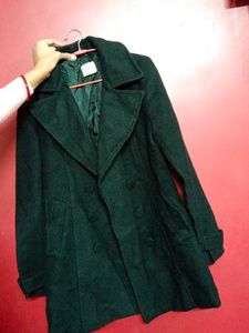 Classic Black Pea Coat
