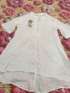 white short kurti