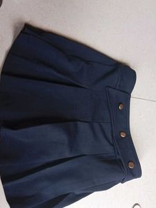Stylish Dark Blue Skirt