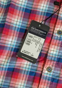 branded Plaid Long Sleeve Shirt