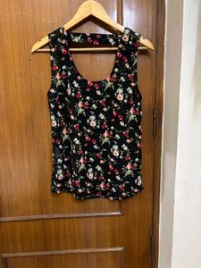 Women's Only Floral Sleeveless Top