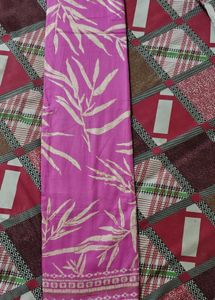 Beautiful Pink Saree with Embellishments