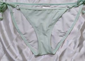 Mint Green Tie-Side Bikini Bottom