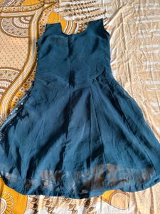 Elegant Teal Embellished Kurta Set with Sharara