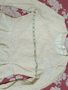 Elegant Lace &amp; Tiered Dress