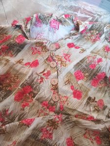 Floral Print Midi Dress