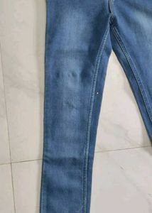 Cute Planet Embroidered Jeans