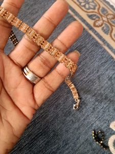 Sparkling Rose Gold Bracelet