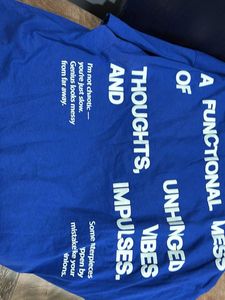 Blue Graphic T-Shirt - Dept. of Thoughts