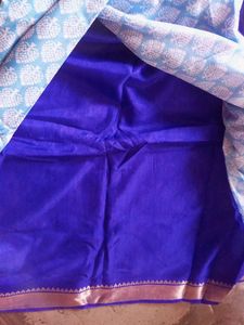 Beautiful Blue Saree