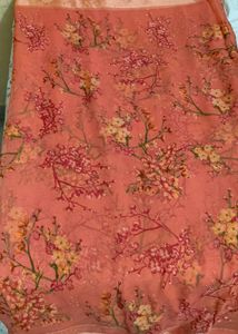 Premium Floral Organza Saree 🌸 | Party wear
