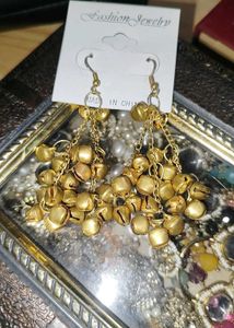 gold kashmiri Earrings