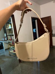 Steve Madden Beige Hobo Bag