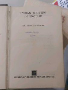 Indian Writing in English