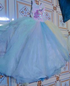 Girls Unicorn Maxi Dress