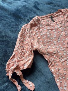 Floral Print Button-Down Top