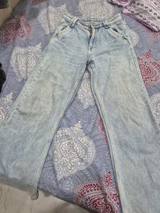 Light Wash Wide Leg Jeans