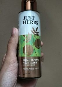 Just Herbs Brightening Face Wash