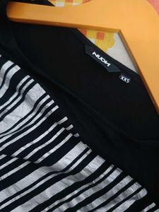 Black Graphic Print Oversized T-Shirt