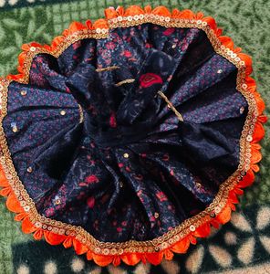 Laddu Velvet Fancy Dress Size 4,5,6