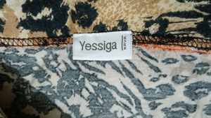 Animal Print Casual Pants