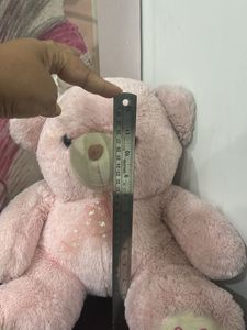 Cute Pink Teddy Bear Plush Toy