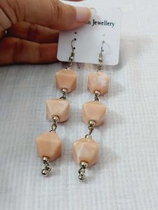 Geometric Drop Earrings