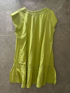 Trending Lime Green Casual Summer Dress