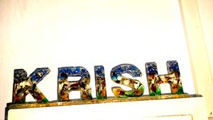 KRISH Resin Name showpiece CUSTOMIZED