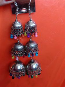 Oxidised Jewellery Stylish Earrings