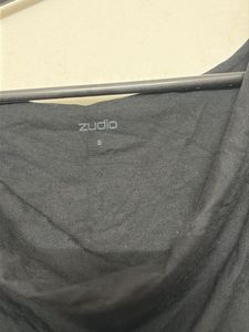 Black Ruched Tank Top