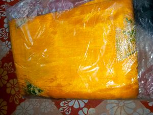 Elegant Yellow Saree
