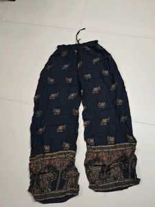 Boho Elephant Print Palazzos
