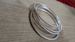 Baby Pink Colour Bangles Set