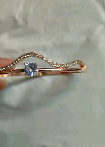 Elegant Rose Gold Anti tarnish Bangle Bracelet