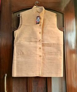 Men's Khadi Nehru Jacket