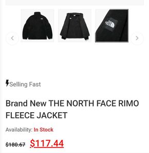 The North Face Rimo Fleece Jacket