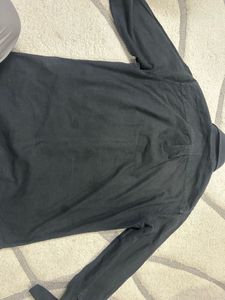 GAP Men's Black Button-Down Shirt