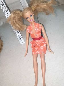 Retro Barbie Doll with Summer Dress