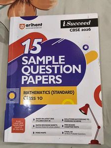 Arihant 15 Sample Question Papers Math Class 10