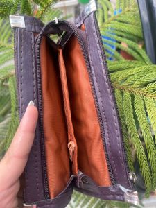 Dark Brown Leather Pouch