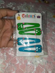 Cute Hair Clips for Girls Pack of (2 pairs)