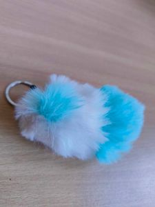 Fluffy Cartoon Keychain