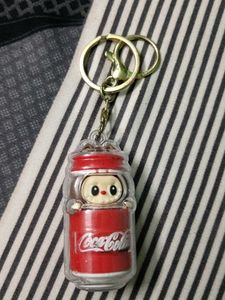 🇹🇭 Labubu Cute Coca-Cola Themed Keychains Set