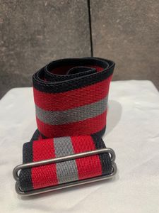 DKNY Striped Elastic Belt