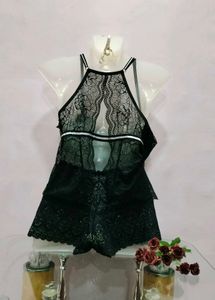Black Lace Bralette set